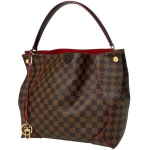 Louis Vuitton Kaisa Hobo Shoulder Bag Damier Brown